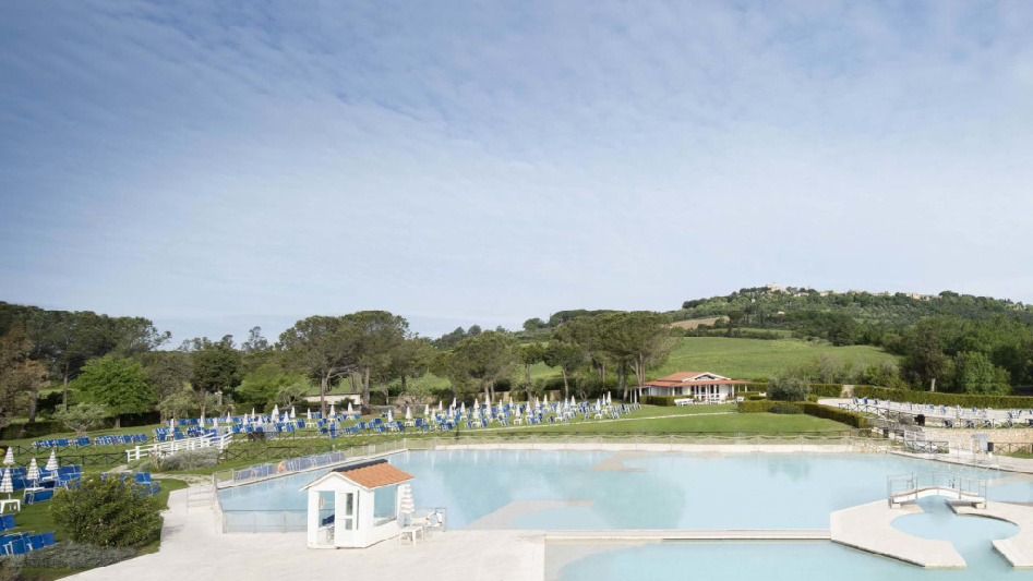 Le piscine delle Terme di Saturnia